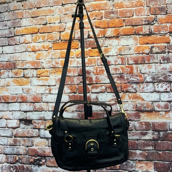 Coach Handbags - Coach Black Shoulder Bag H1394-F28629 EUC